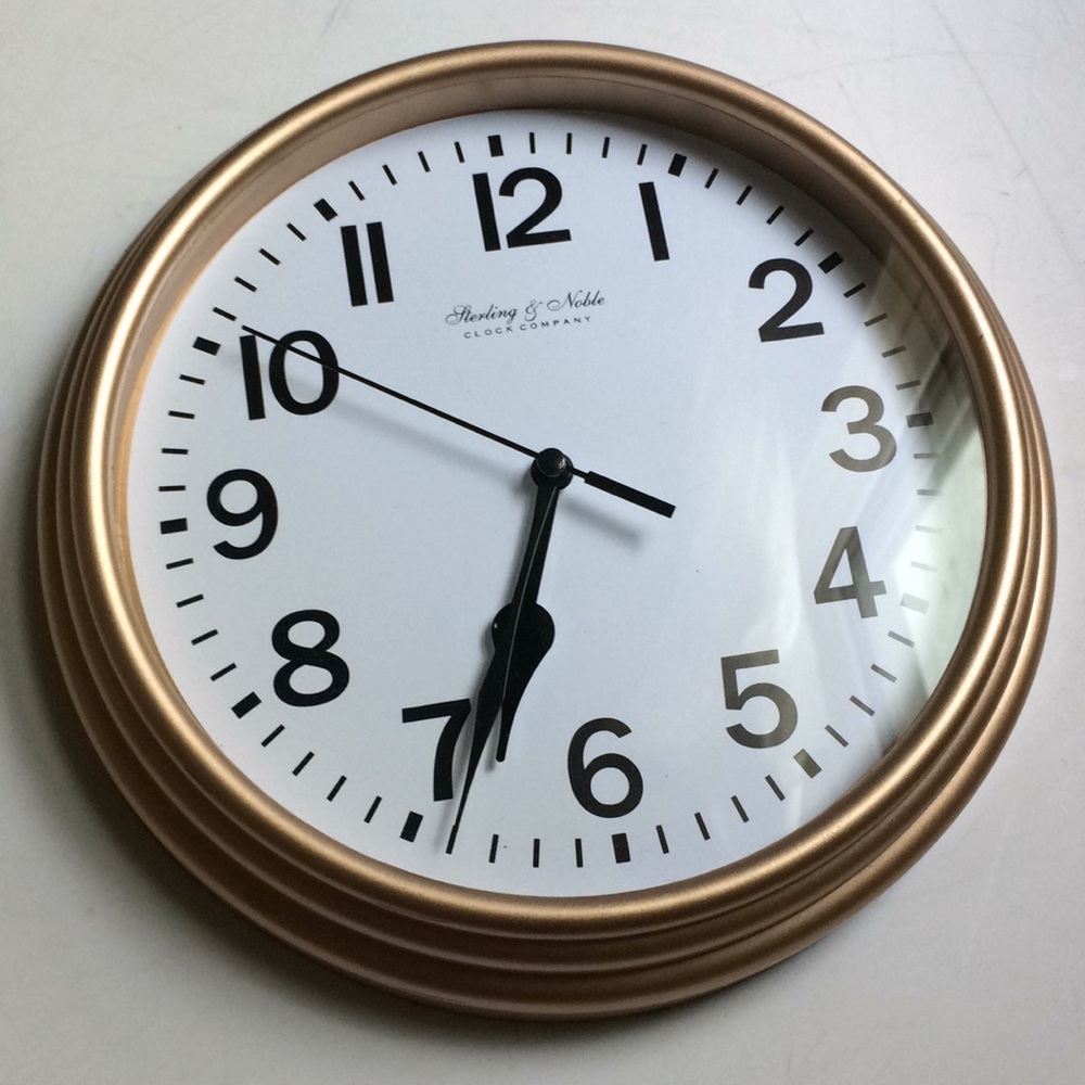 Sterling and Noble Clock